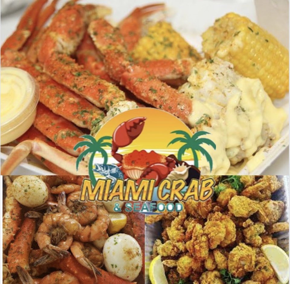 Casual dining room with seafood counter service